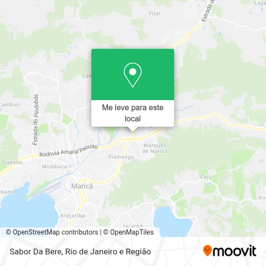 Sabor Da Bere mapa
