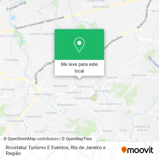 Rcostatur Turismo E Eventos mapa