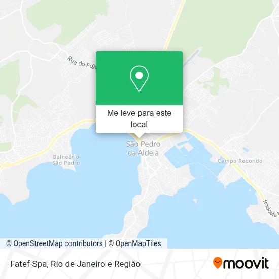 Fatef-Spa mapa