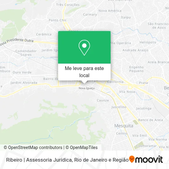 Ribeiro | Assessoria Jurídica mapa