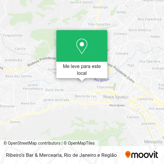 Ribeiro's Bar & Mercearia mapa