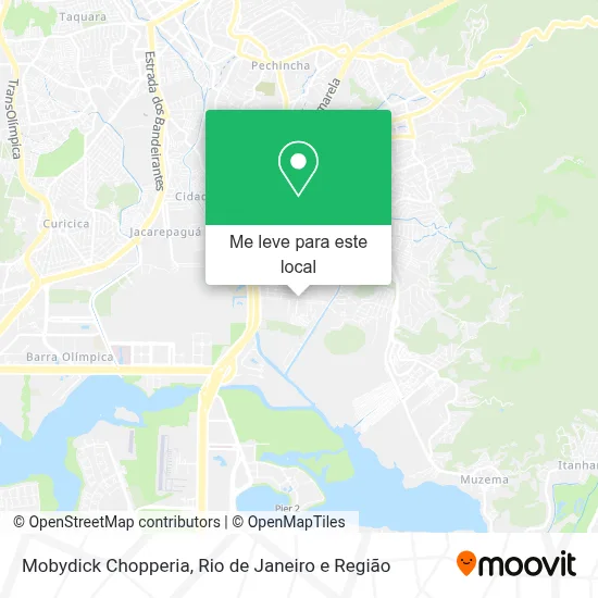 Mobydick Chopperia mapa