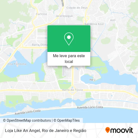 Loja Like An Angel mapa