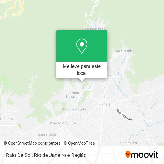 Raio De Sol mapa