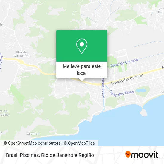 Brasil Piscinas mapa