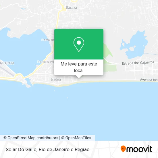 Solar Do Gallo mapa