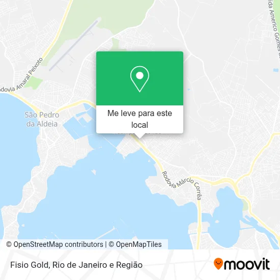 Fisio Gold mapa