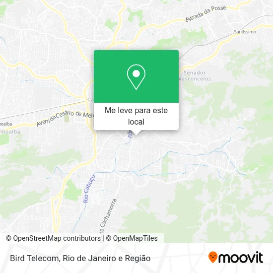 Bird Telecom mapa