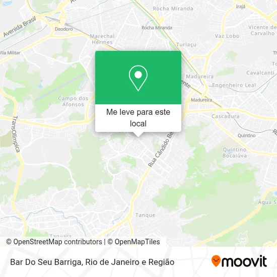 Bar Do Seu Barriga mapa