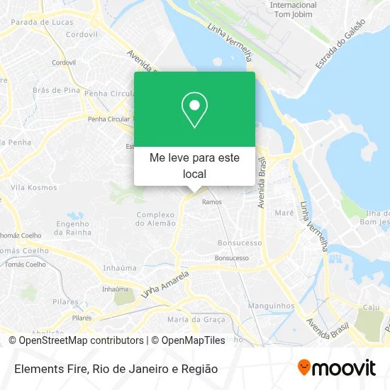 Elements Fire mapa