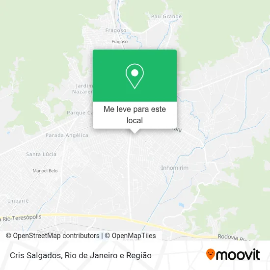 Cris Salgados mapa