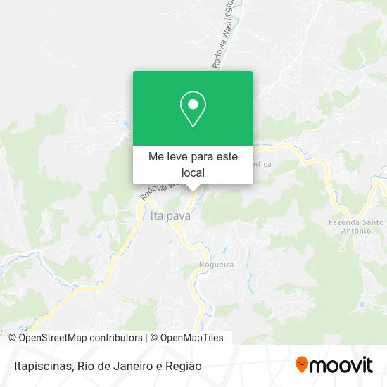 Itapiscinas mapa