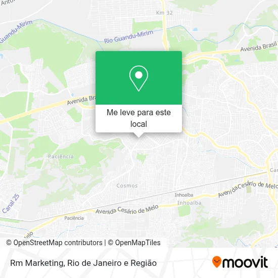 Rm Marketing mapa