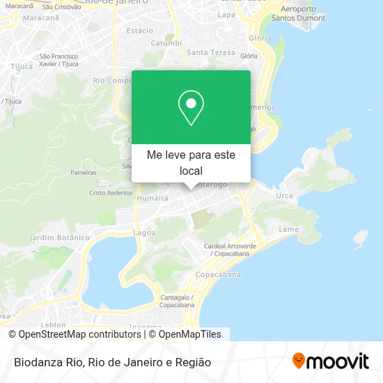 Biodanza Rio mapa