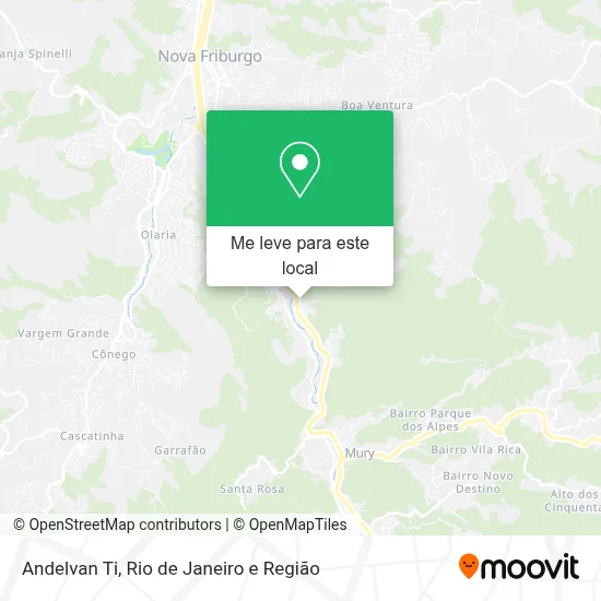 Andelvan Ti mapa