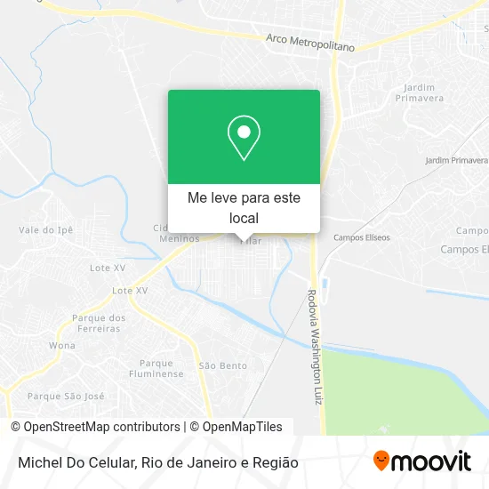 Michel Do Celular mapa