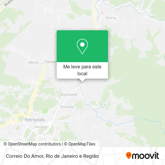 Correio Do Amor mapa
