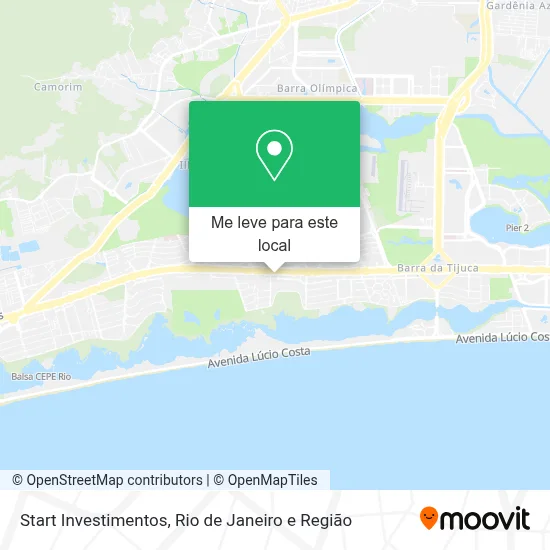 Start Investimentos mapa