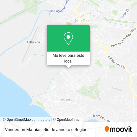 Vanderson Mathias mapa