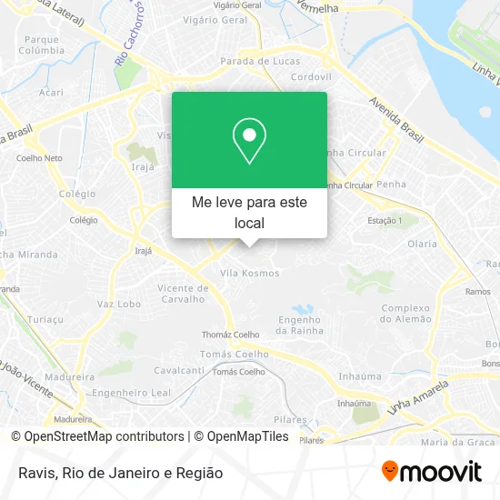 Ravis mapa