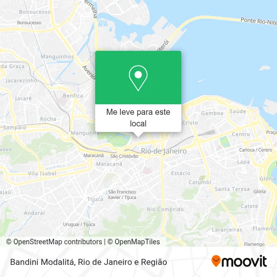Bandini Modalitá mapa