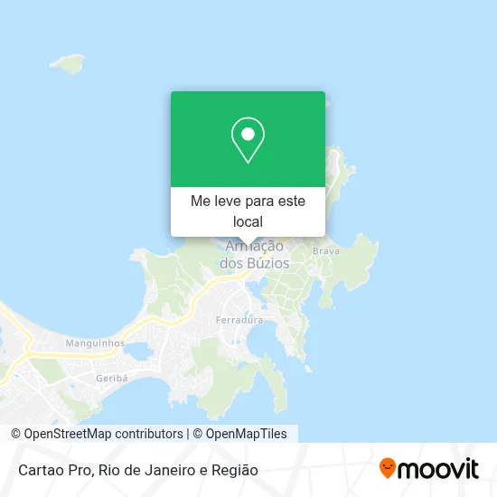 Cartao Pro mapa