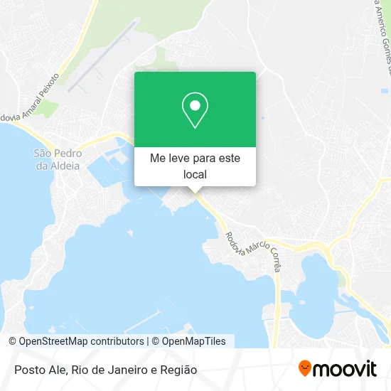 Posto Ale mapa