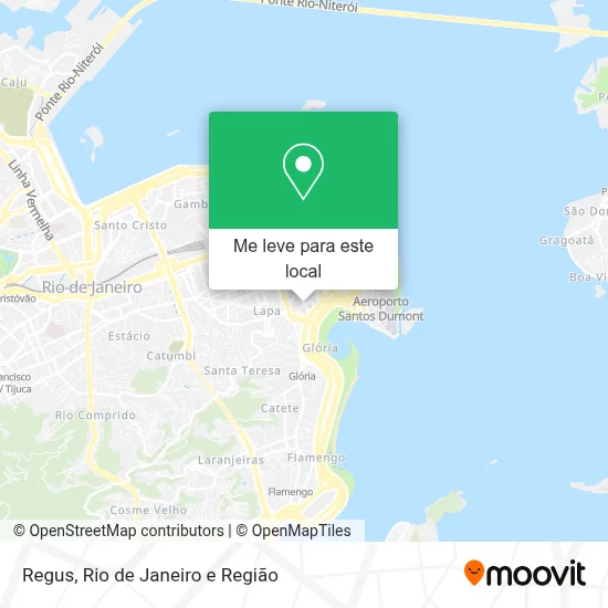 Regus mapa