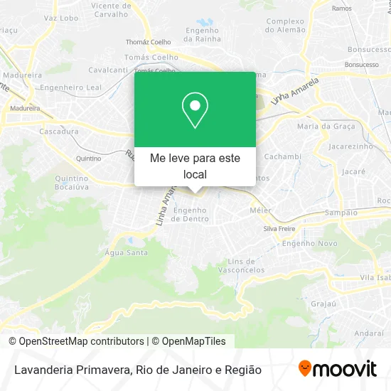 Lavanderia Primavera mapa
