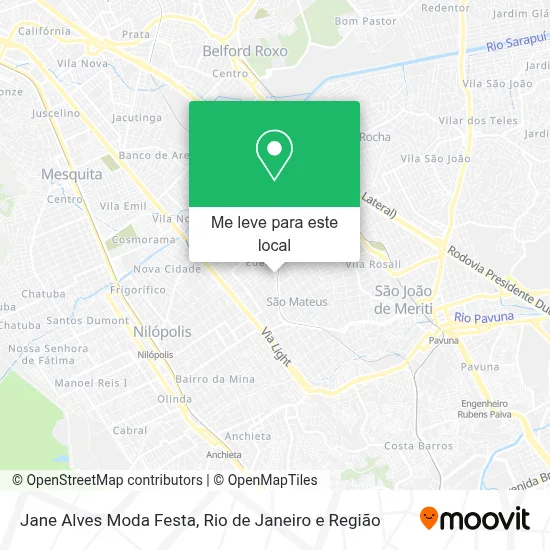 Jane Alves Moda Festa mapa