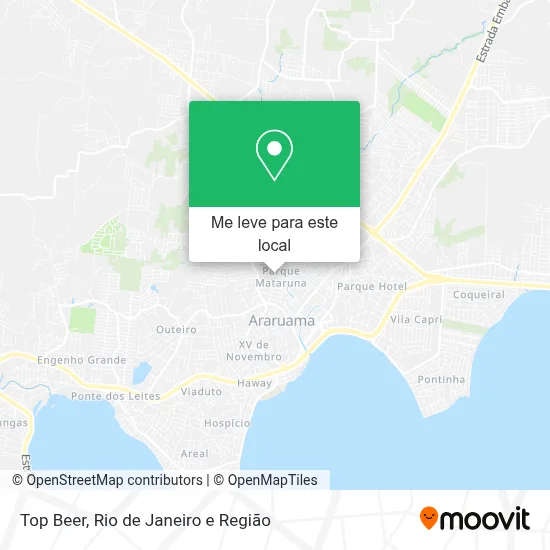 Top Beer mapa