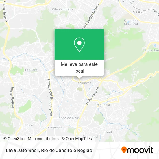 Lava Jato Shell mapa
