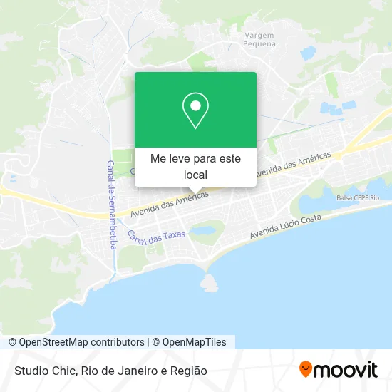 Studio Chic mapa