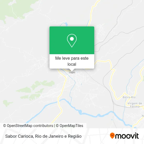 Sabor Carioca mapa
