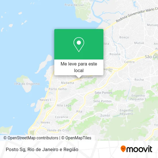 Posto Sg mapa