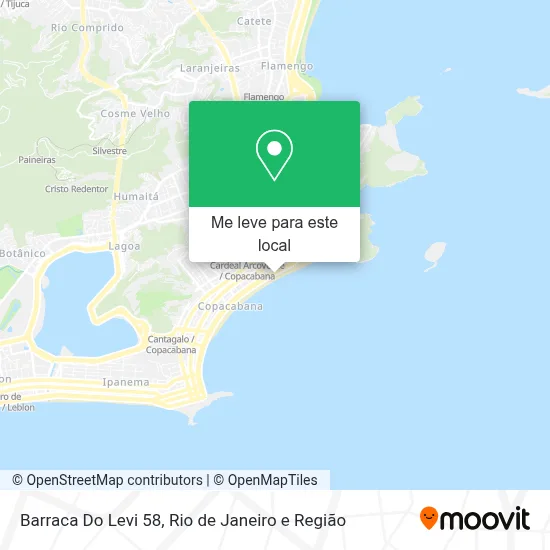 Barraca Do Levi 58 mapa