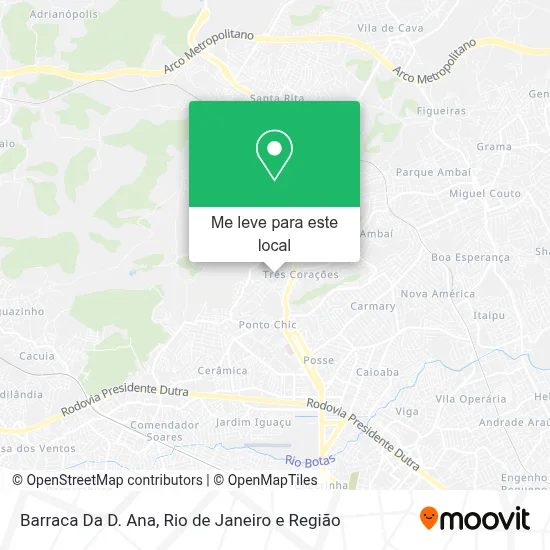 Barraca Da D. Ana mapa