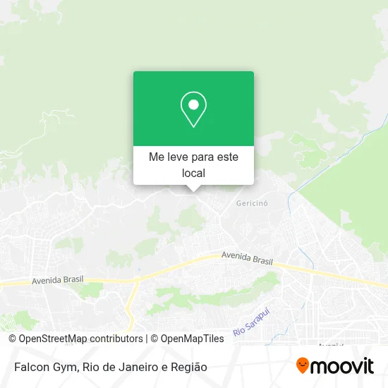 Falcon Gym mapa