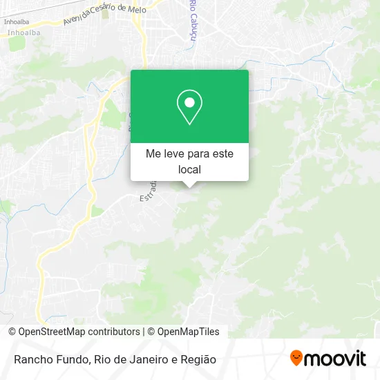 Rancho Fundo mapa