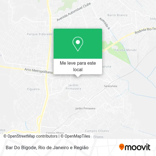 Bar Do Bigode mapa