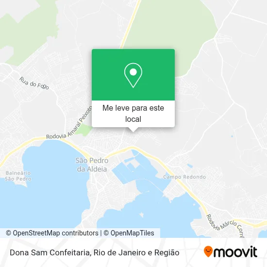 Dona Sam Confeitaria mapa