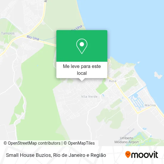Small House Buzios mapa