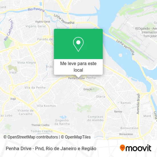 Penha Drive - Pnd mapa