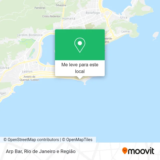 Arp Bar mapa