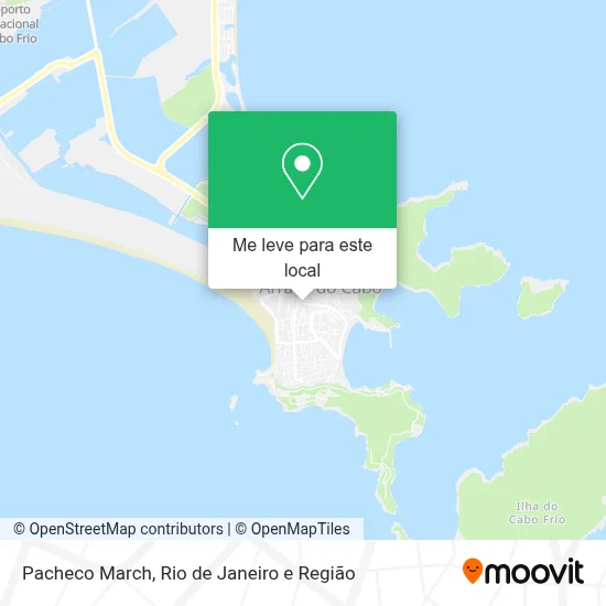 Pacheco March mapa