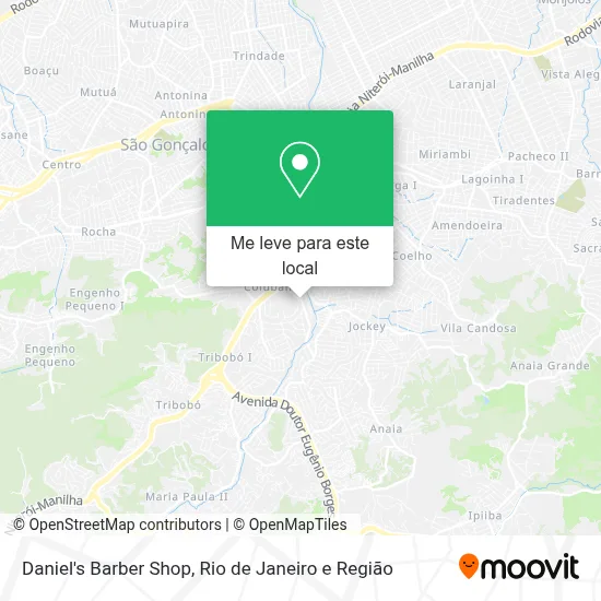 Daniel's Barber Shop mapa