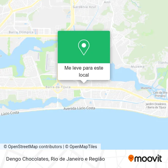 Dengo Chocolates mapa
