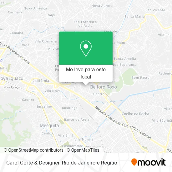 Carol Corte & Designer mapa
