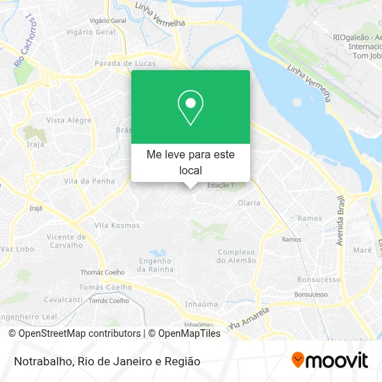 Notrabalho mapa