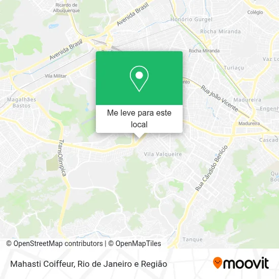 Mahasti Coiffeur mapa